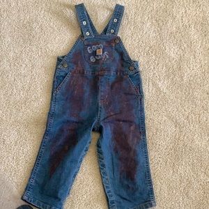Chucky costume overalls